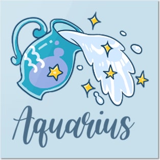 Aquarius Posters and Art